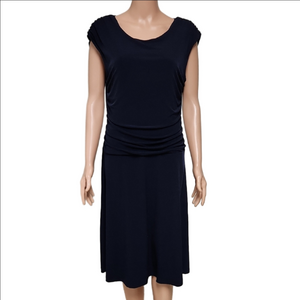 Elegant Navy Blue Dress